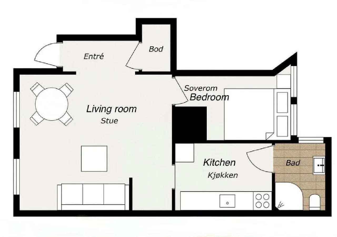 The Dreamhouse - Inner City Center - Old Town 卑爾根 公寓